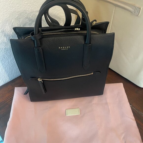 Radley London Arlington Court Leather Zip-Top Backpack - Picture 9 of 9